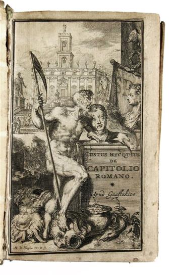 RYCQUIUS, JUSTUS [or RYCKE, JOSSE DE]. De capitolio Romano commentarius.  1669